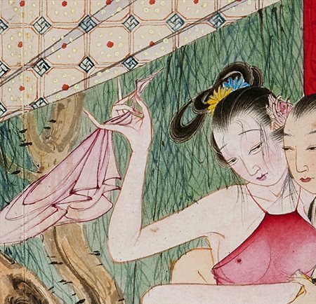 谢通门-迫于无奈胡也佛画出《金瓶梅秘戏图》，却因此成名，其绘画价值不可估量